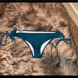 VS pink ribbed bikini bottoms